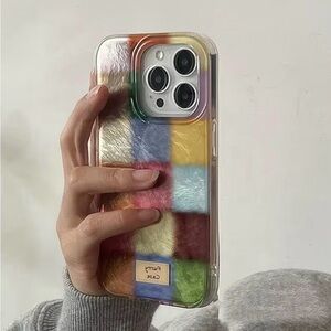 Colorful foil Patchwork iPhone 16 pro max new Case